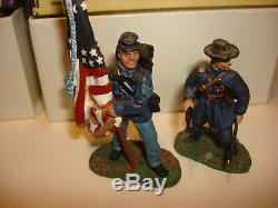 1/32nd scale Britians American Civil War 3 Sets Union soldiers