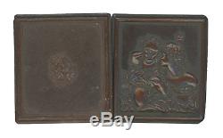1/6 Plate Civil War Tintype of Union Soldier Armed with Musket Full Therm Case