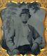 1/6th Plate Confederate Tintype Civil War Soldier