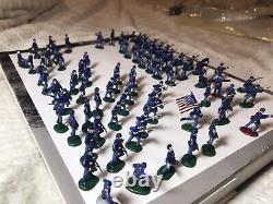 1/72 Toy Soldiers US Civil War 20th Maine Volunteers 82 Painted Infantry
