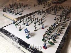 1/72 Toy Soldiers US Civil War Confederacy 160 Painted Infantry Beautiful