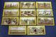 11 Antique Stereoview Cards National Soldiers Home Dayton Civil War Vets Tinted