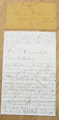 14th New Hampshire CIVIL War Soldier Letter Hinsdale 1863