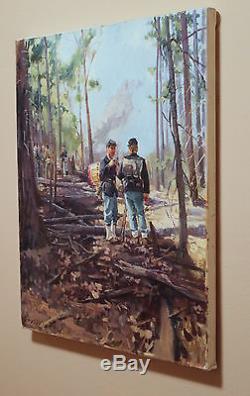 16x20 After The Ball Union Soldiers Original Civil War Art by Marcus Pierno