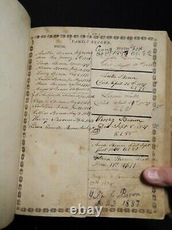 1815 Revolutionary War/Civil War Soldiers Bible