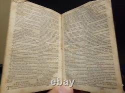 1828 Civil War KJV Bible. Owner, Army soldier John T. Fulton