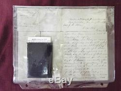 1848 Civil War with Chaplain Letter about Soldier's Faith Edgar A. Stone
