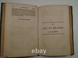 1860 AGE OF REASON Tom PAINE CIVIL WAR Fort PICKERING SOLDIER OWNED Copy AS IS