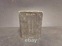 1860 Civil War Holy Bible pres to soldiers of 43rd Regiment