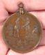 1860's CIVIL WAR BRONZE SERVICE MEDAL AFRICAN AMERICAN SOLDIER US COLORED TROOPS
