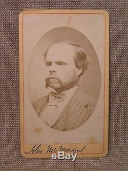 1860's Civil War Soldier 36th OVI Ohio Volunteer Infantry ID'd CDV Photograph