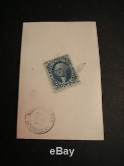 1860s CDV Civil War Unknown Soldier with186 Tax Stamp