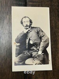 1860s CDV Man in Military Uniform Soldier or Navy Surgeon Civil War Tax Stamp