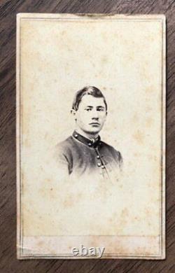 1860s CDV of a Civil War Soldier, Possibly from Boston