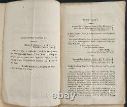 1861-64 antique CIVIL WAR history MILITARY 1st-8th soldier gen orders narrative