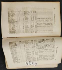 1861-64 antique CIVIL WAR history MILITARY 1st-8th soldier gen orders narrative