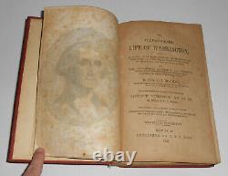 1861 CIVIL WAR Dying Soldier Poem Written To Mother Life Of Geo Washington Book