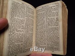 1861 Civil War NT Bible. Soldier ID'd Bible, injured in battle. Complete. Signed
