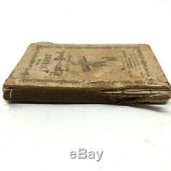 1861 Civil War Soldier's Hymn Book with Tunes miniature pocket size YMCA pub