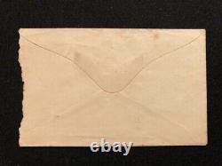 1861 Gen Banks DIV CIVIL War Patriotic Date Field Cancel, Soldiers Letter