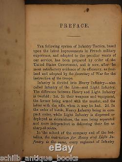 1861 UNION Infantry Tactics Handbook CIVIL WAR Officers Manual for Soldiers