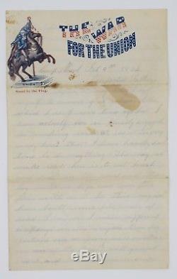 1862 Civil War Soldier Letter 72nd New York C. H. Miller KIA @ Williamsburg