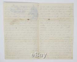 1862 Civil War Soldier Letter 72nd New York C. H. Miller KIA @ Williamsburg