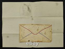 1862 antique CIVIL WAR SOLDIER LETTER and BATTLEFIELD WILL BLAUVELT 3 ny lt art