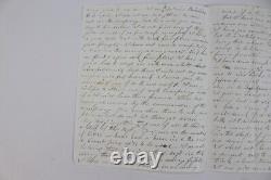 1863 Civil War Letter Soldier Correspondence Maine Infantry Clark Swett