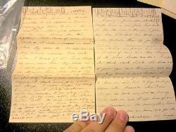 1863 Civil War Letter Soldier Taking Prisoner by John Mosbys Guerrillas