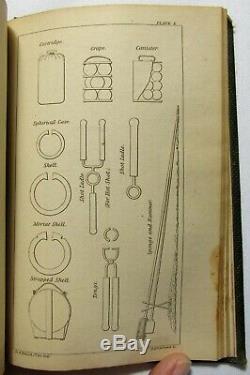 1863 INSTRUCTION FOR HEAVY ARTILLERY Antique CIVIL WAR Soldier Tactical Guide