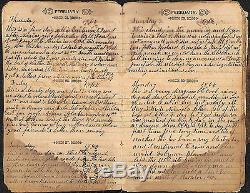 1864 Civil War Diary, 111th IL Soldier, Atlanta Campaign Handwritten