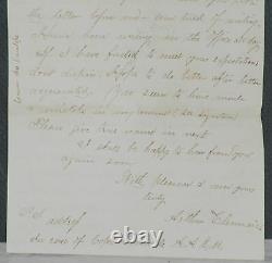 1864 Civil War Letter From Soldier Responding to Lady Who Answered Lonely Hearts