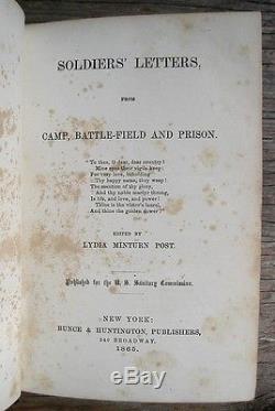 1865 CIVIL WAR SOLDIER LETTERS Correspondence from CAMP PRISON & BATTLE FIELD