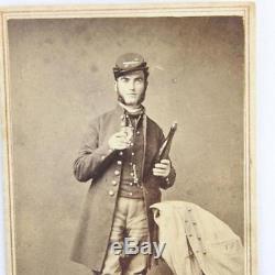 1865 Civil War CDV Soldier Max H. Stein 1865 1st Connecticut Heavy Artillery
