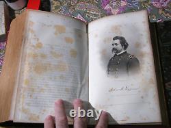 1865 HC Signed/Insc by Civil War Soldier The Patriotism Of Illinois Eddy Illust