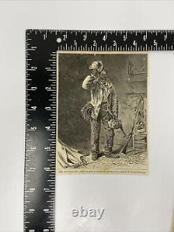 1867 Contraband Recruit Veteran Black Americana Soldier 3 Engravings Civil War