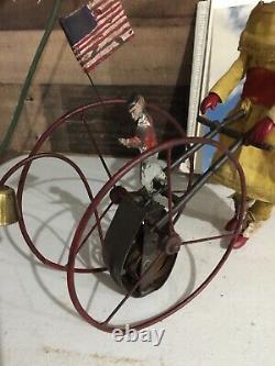1870s american tin toy george brown hoop soldier patriot civil war gunthermann