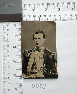 1876 Continental soldier Tintype Vintage A1
