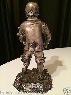 1880's Antique Victorian Era English Sterling Silver Civil War Soldier Figure