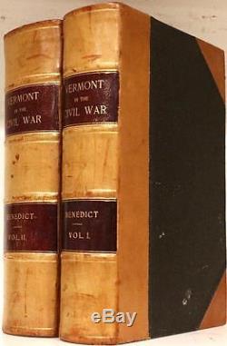 1886 1stED VERMONT IN THE CIVIL WAR HISTORY SOLDIERS AND SAILORS ILLUSTRATED