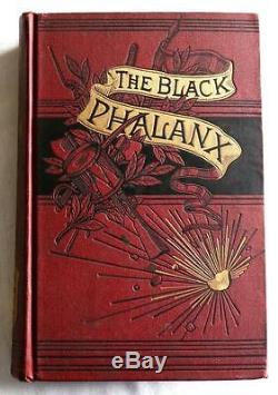 1888 1stED BLACK PHALANX History of Negro Soldiers of United States CIVIL WAR
