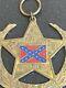 1902 Dallas Texas CIVIL War Confederate Soldiers Veterans Reunion Badge Fob