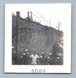 1948 NATIONALIST SOLDIERS CHINESE CIVIL WAR, BEIJING CHINA, TRAIN, 4 PHOTOS F1j