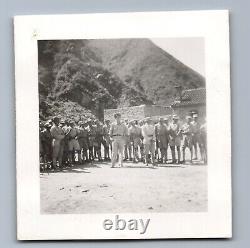 1948 NATIONALIST SOLDIERS CHINESE CIVIL WAR, BEIJING CHINA, TRAIN, 4 PHOTOS F1j