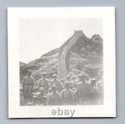 1948 NATIONALIST SOLDIERS CHINESE CIVIL WAR, BEIJING CHINA, TRAIN, 4 PHOTOS F1j