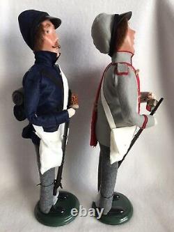 2019 BYERS CHOICE The Carolers Civil War Soldiers