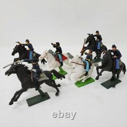 25 Britains LTD and Britians Deetail Union cavalry toy Civil War soldiers