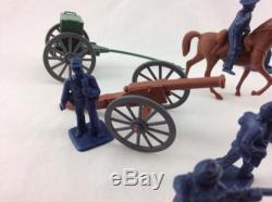 30 Piece 2 Civil War Army Guys Men Military Soldier Toy Playset & Accessories