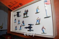 30mm SAE Toy Soldiers Civil War Union Artillery Set 1041, MINT in original BOX